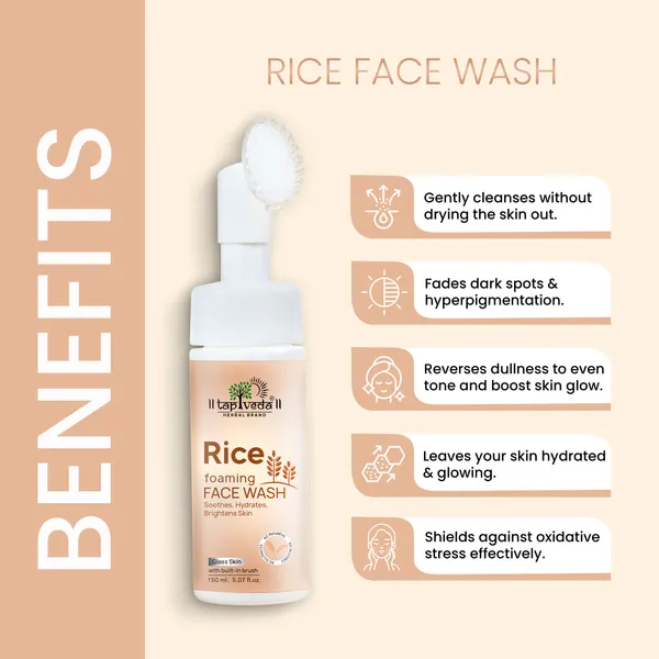 Multicolour_Rice_Foam_Facewash_150Ml_For_Unisex