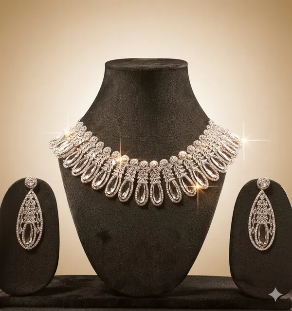 Gold_Brass_Trendy_Ad_Jewellery_Necklace_Set_For_Women