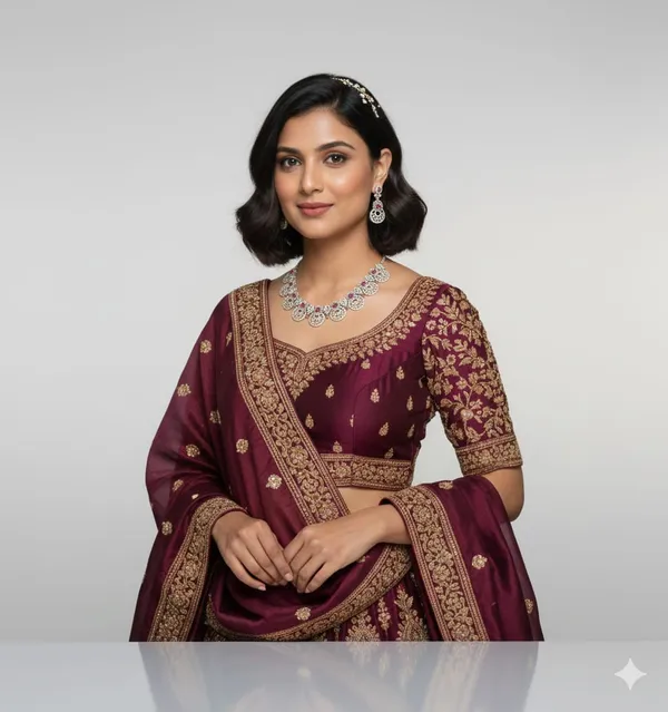 Silver_&_Maroon_Brass_Trendy_Ad_Jewellery_Necklace_Set_For_Women