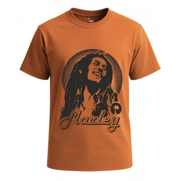 Orange_Printed_T-Shirt_For_Men