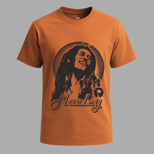 Orange_Printed_T-Shirt_For_Men
