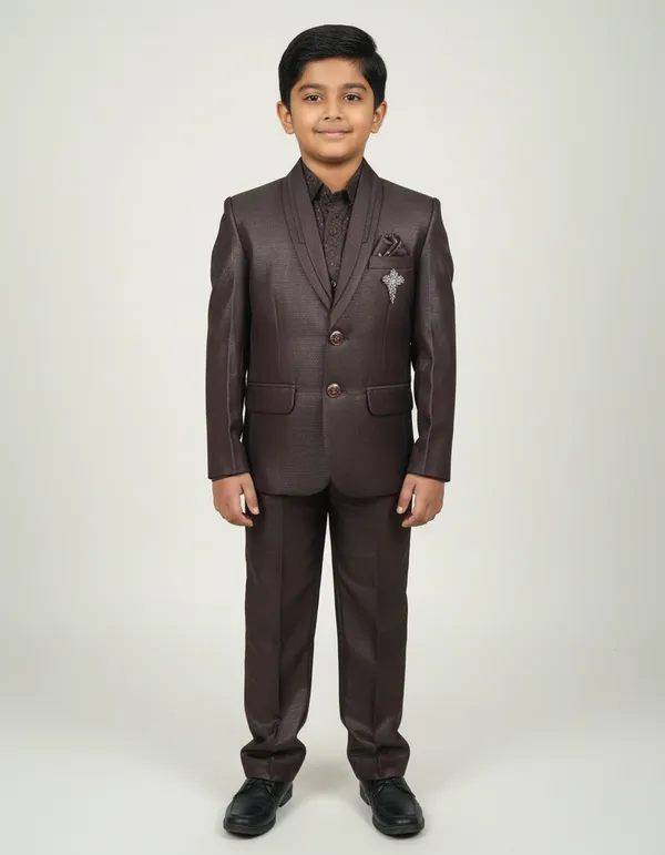 Multicolour_Kids’_Coat-Pant_Suit_Formal_Wear