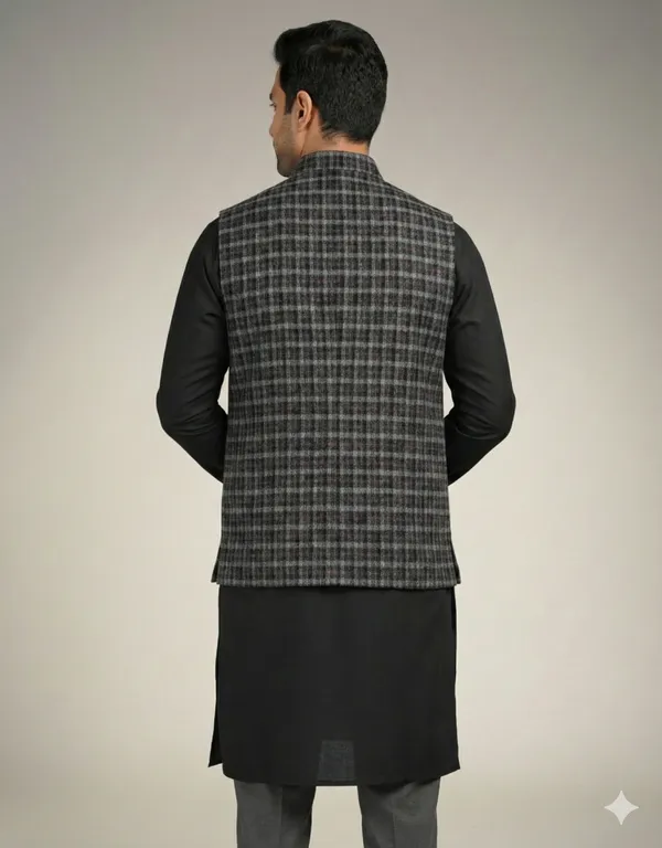 Black_Check_Pattern_Woolen_Sweater_–_Timeless_Winter_Style_Essential
