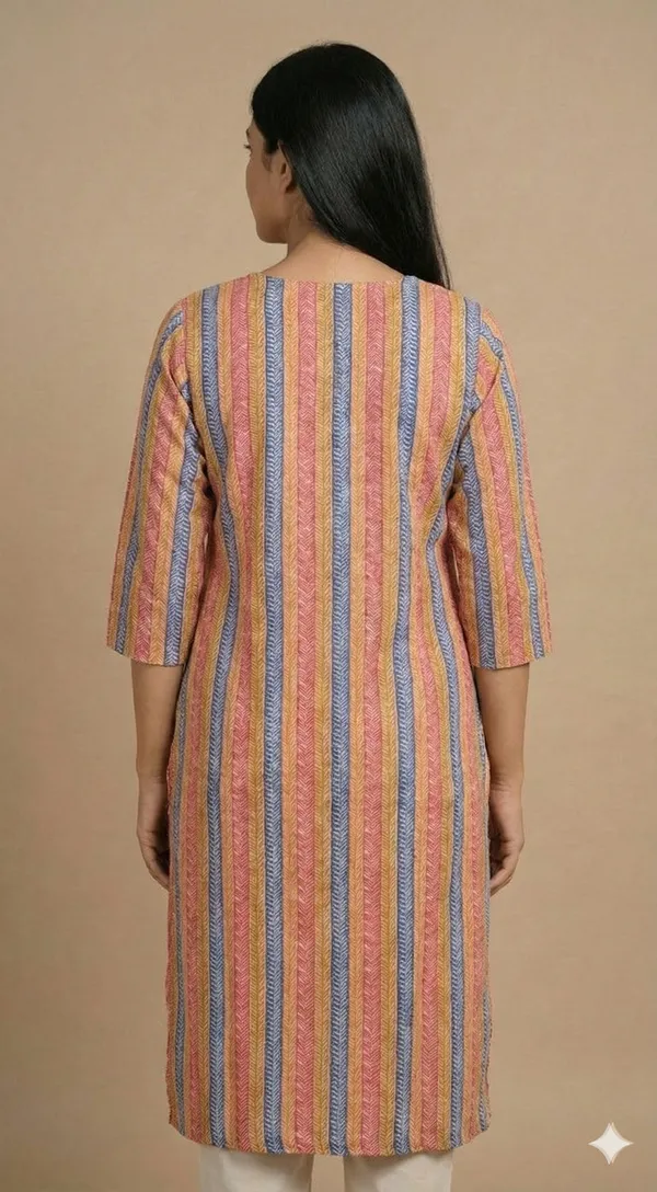 Multicolour_Cotton_Kurti_Soft_&_Breathable_Fabric