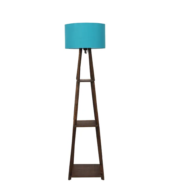 Turquoise_Blue_Seasa_Wistera_Floor_Lamp_With_Shelf