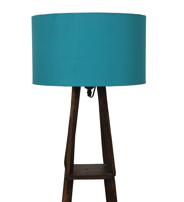 Turquoise_Blue_Seasa_Wistera_Floor_Lamp_With_Shelf