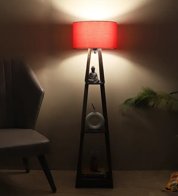 Red_Seasa_Wistera_Floor_Lamp_With_Shelf