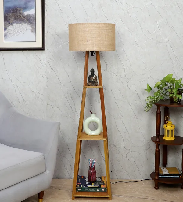 Beige_Blace_Netima_Floor_Lamp_With_Shelf