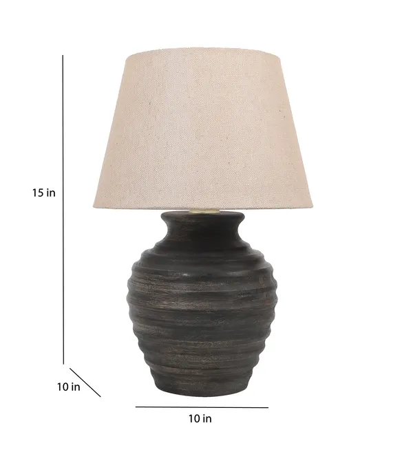Beige_Mishuna_Palmer_Table_Lamp_for_Bedroom_&_Living_Room