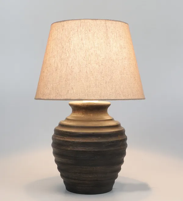 Beige_Mishuna_Palmer_Table_Lamp_for_Bedroom_&_Living_Room