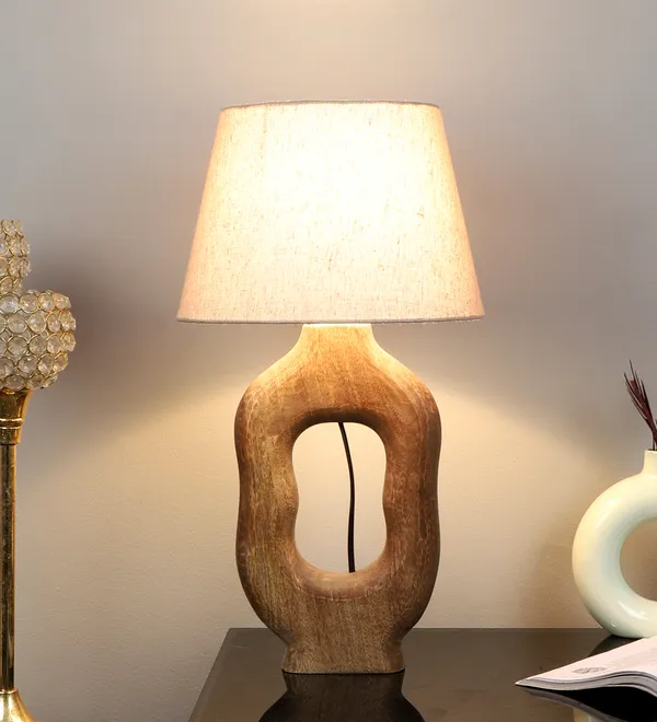 Tan_Mishuna_Myna_Table_Lamp_for_Bedroom_&_Living_Room