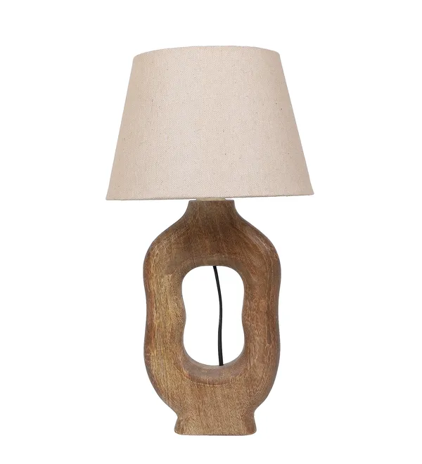 Tan_Mishuna_Myna_Table_Lamp_for_Bedroom_&_Living_Room