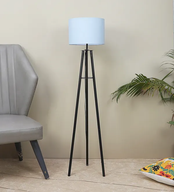 White_Natura_Casper_Floor_Lamp