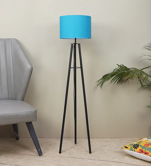 Turquoise_Blue_Natura_Casper_Floor_Lamp