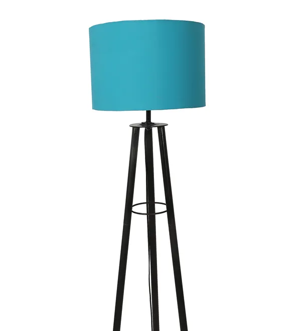 Turquoise_Blue_Natura_Casper_Floor_Lamp