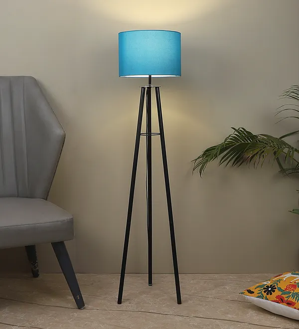 Turquoise_Blue_Natura_Casper_Floor_Lamp