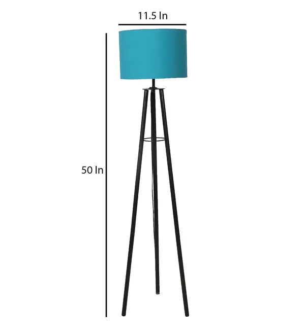 Turquoise_Blue_Natura_Casper_Floor_Lamp
