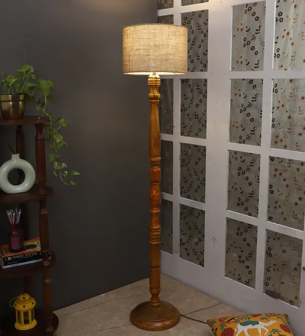 Beige_Premium_Romero_Floor_Lamp