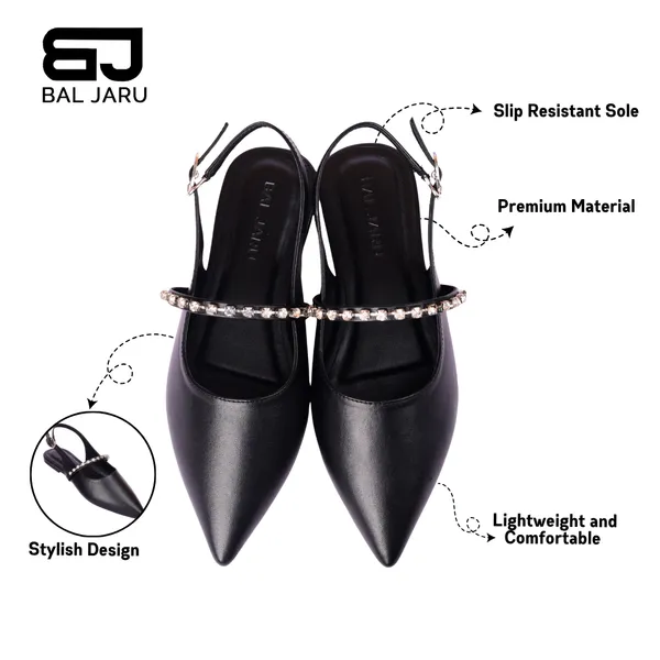 Black_Pointed_Toe_Flats_For_Women