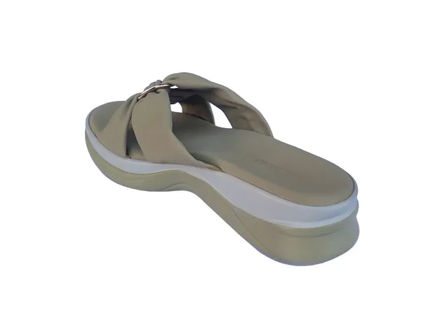 Pista_&_Black_Bowknot_Flat_Sliders_For_Women