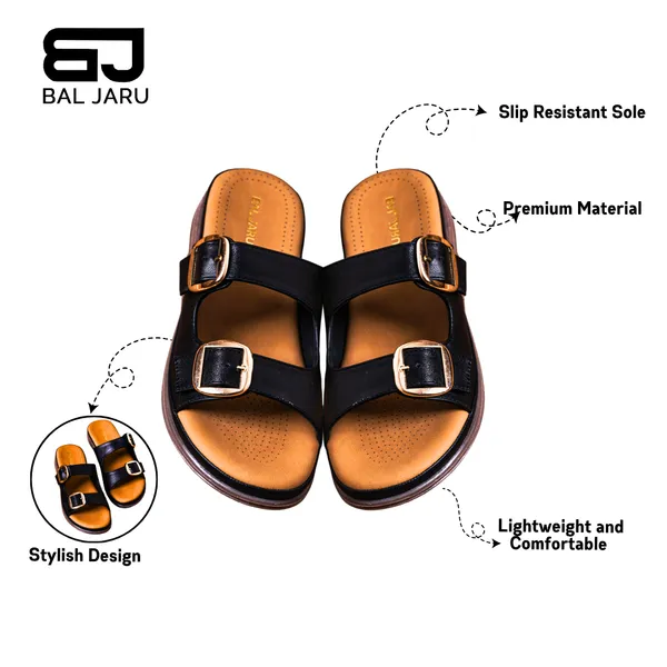 Black_Sera_Buckle_Comfort_Slides_For_Women
