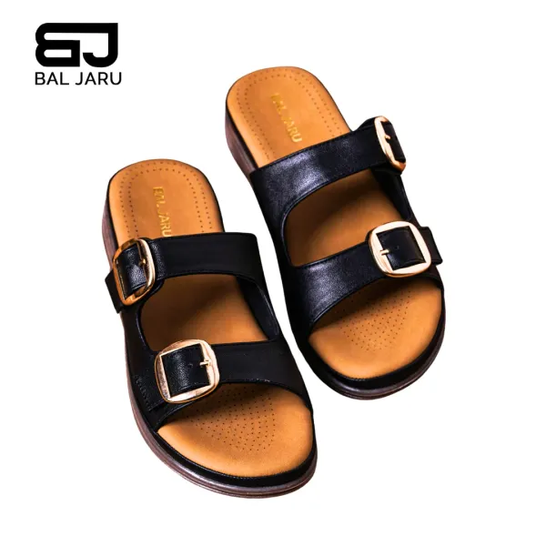 Black_Sera_Buckle_Comfort_Slides_For_Women