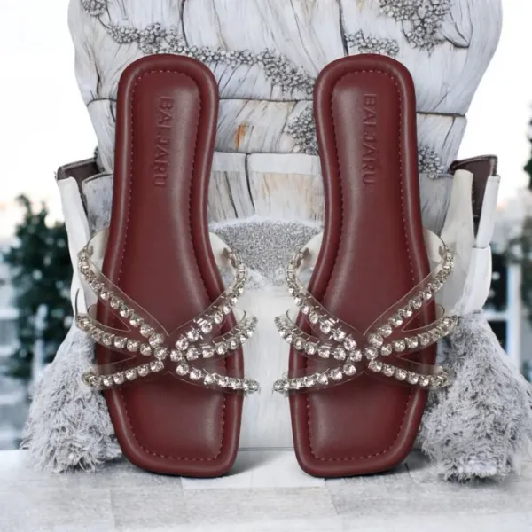 Cherry_Rhinestone_Detailing_Cushioned_Foot_Sandals_For_Women