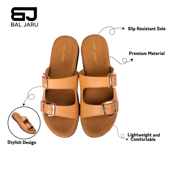 Beige_Sera_Buckle_Comfort_Slides_For_Women