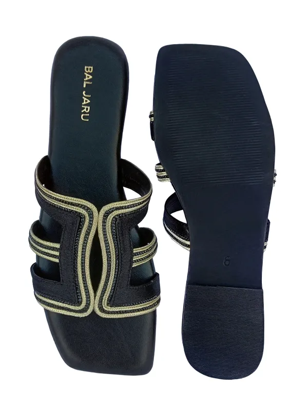 Black_Fashion_Slipper_Comfortable_Opentoe_Sandals_For_Women