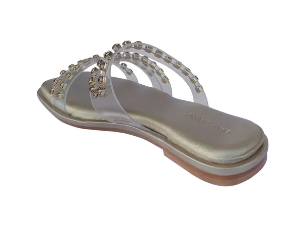 Black_Studded_Doublestrap_Flat_Slides_For_Women