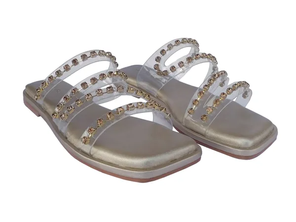 Black_Studded_Doublestrap_Flat_Slides_For_Women