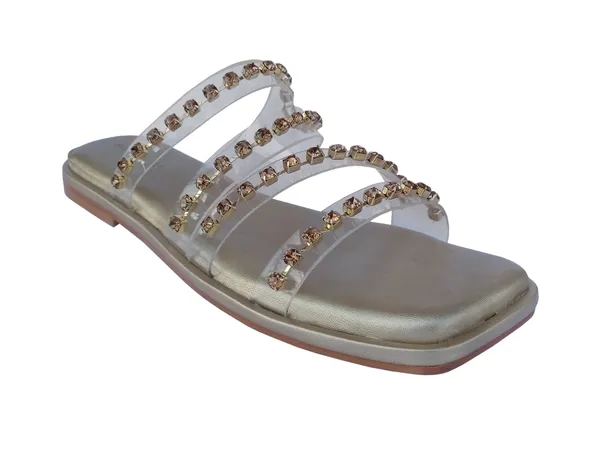 Black_Studded_Doublestrap_Flat_Slides_For_Women