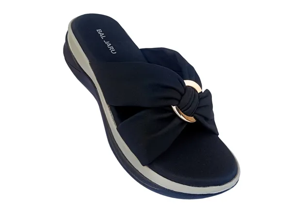 Black_Bowknot_Flat_Sliders_For_Women