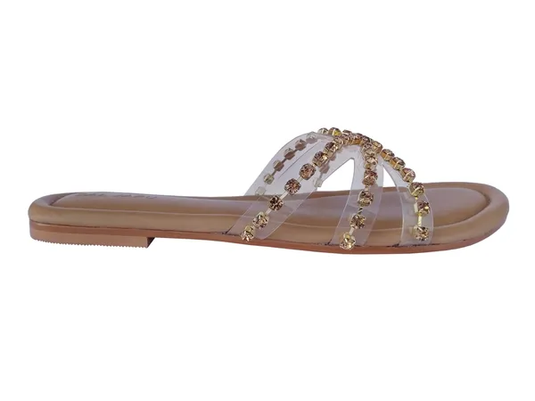 Beige_Trendy_Goldstone_Sandals_For_Women