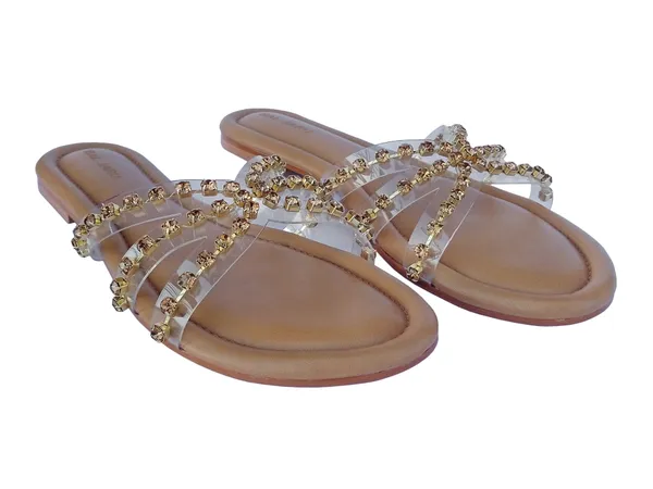 Beige_Trendy_Goldstone_Sandals_For_Women