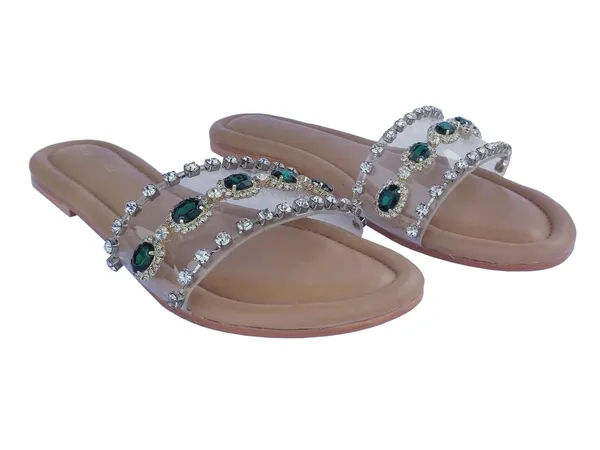 Beige_Flat_Mules_With_Embellishments_For_Women
