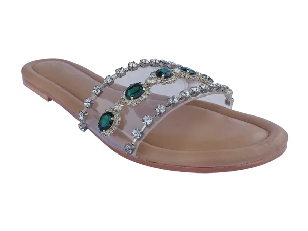 Beige_Flat_Mules_With_Embellishments_For_Women