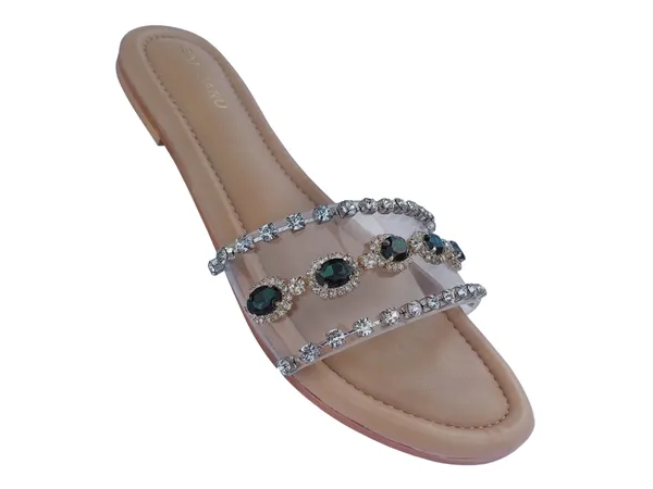 Beige_Flat_Mules_With_Embellishments_For_Women