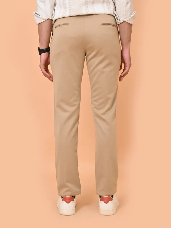 Beige_Premium_&_Elegant_4_Way_Stretch_Casual_Trouser_For_Men