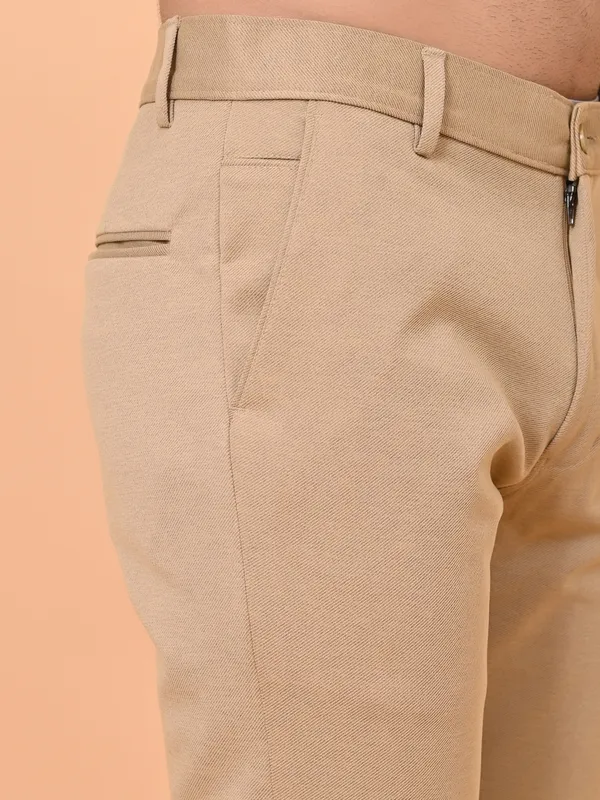 Beige_Premium_&_Elegant_4_Way_Stretch_Casual_Trouser_For_Men