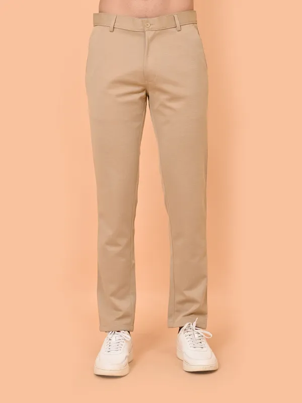 Beige_Premium_&_Elegant_4_Way_Stretch_Casual_Trouser_For_Men