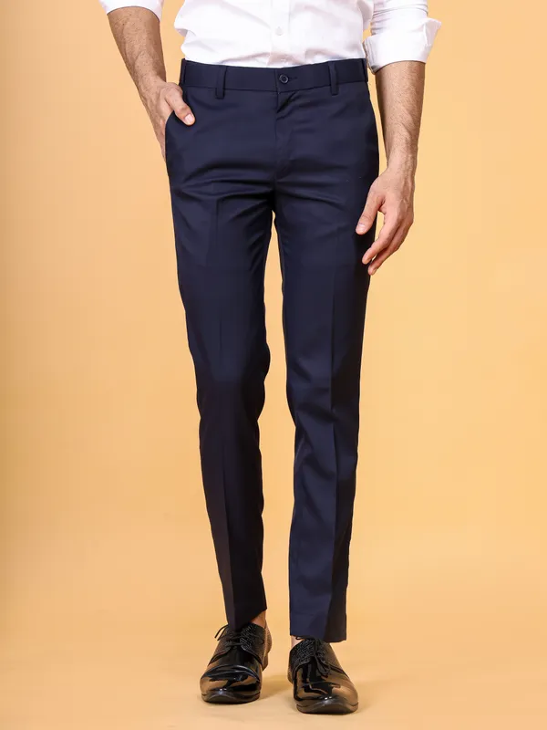 Navy_Blue_Premium_&_Elegant_Stretchable_Formal_Trouser_For_Men