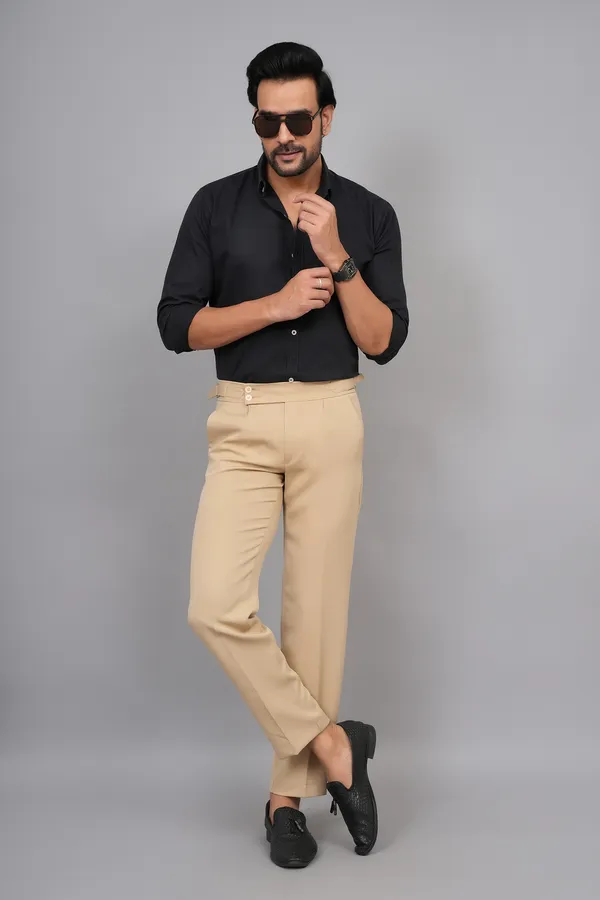 Beige_Premium_&_Elegant_4_Way_Stretch_Gurkha_Trouser_For_Men