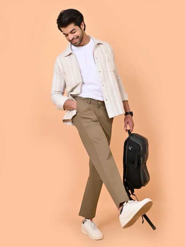Khaki_Cotton_Premium_&_Elegant_Stretchable_Chino_Trouser_For_Men