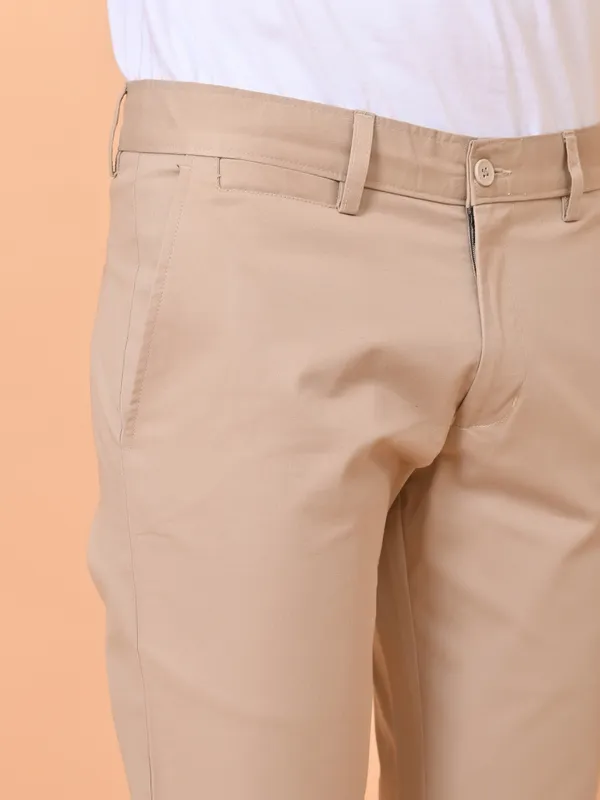 Beige_Cotton_Premium_&_Elegant_Stretchable_Chino_Trouser_For_Men