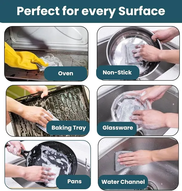 25_Pack_Non-Scratch_Wire_Dishcloth,_Steel_Scrubber_for_Utensils_Cleaning,_Multipurpose_Wet_and_Dry_Cleaning_Dish_Wash_Cloth_Scrubber_for_Washing_Dishes,_Sinks,_Counters