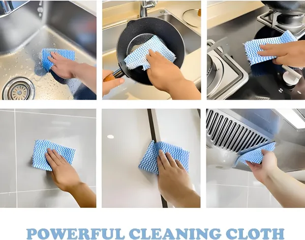 Reusable_Cleaning_Wipe,_Household_&Kitchen_Towels,Disposable_Cleaning_Cloth,_Dish_Cloth_Dish_Towels_Dish_Rags_Reusable_Kitchen_Paper_Towels,_Wash_Towels,_1_Rolls_of_Approx_80_Sheets