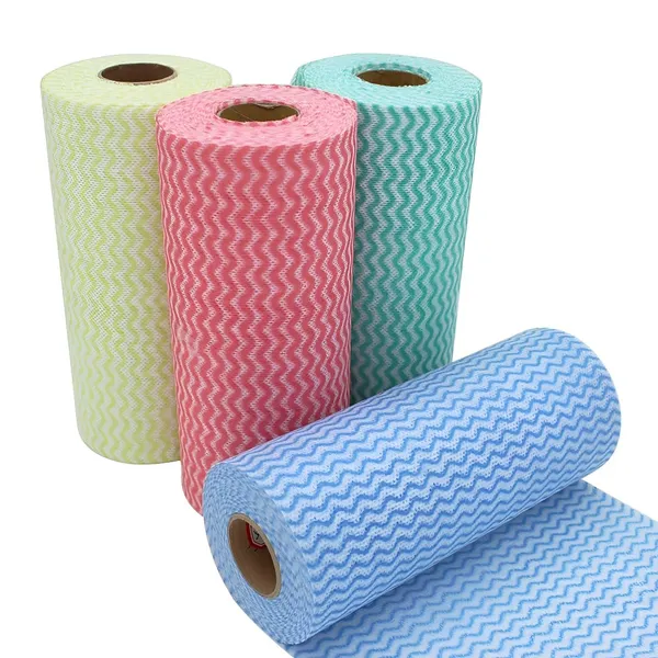 Reusable_Cleaning_Wipe,_Household_&Kitchen_Towels,Disposable_Cleaning_Cloth,_Dish_Cloth_Dish_Towels_Dish_Rags_Reusable_Kitchen_Paper_Towels,_Wash_Towels,_1_Rolls_of_Approx_80_Sheets