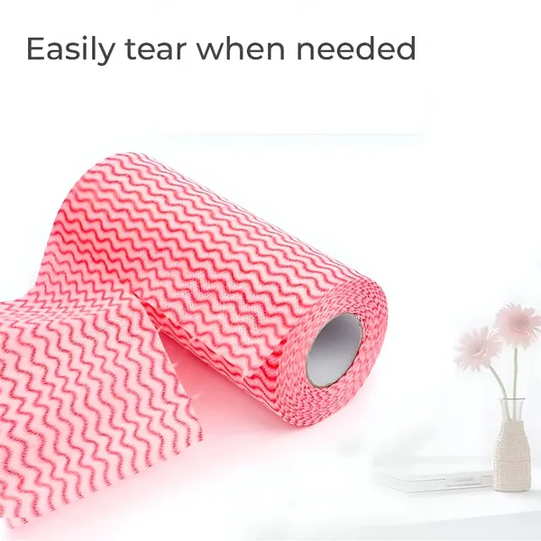 Reusable_Cleaning_Wipe,_Household_&Kitchen_Towels,Disposable_Cleaning_Cloth,_Dish_Cloth_Dish_Towels_Dish_Rags_Reusable_Kitchen_Paper_Towels,_Wash_Towels,_1_Rolls_of_Approx_80_Sheets