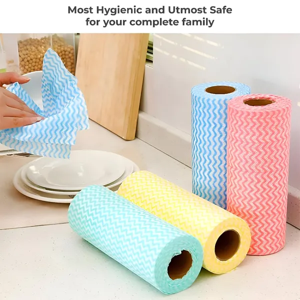 Reusable_Cleaning_Wipe,_Household_&Kitchen_Towels,Disposable_Cleaning_Cloth,_Dish_Cloth_Dish_Towels_Dish_Rags_Reusable_Kitchen_Paper_Towels,_Wash_Towels,_1_Rolls_of_Approx_80_Sheets